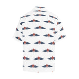 Auburn Tiger Wings White Hawaiian Shirt