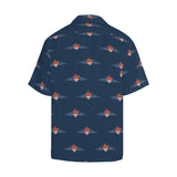 Auburn Tiger Wings Blue Hawaiian Shirt
