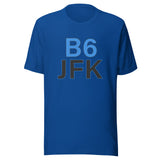B6 JFK Unisex t-shirt