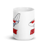 B-737 Janet "Evonne" White glossy mug