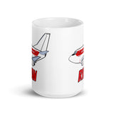 B-737 Janet "Ryan" White glossy mug