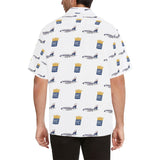 Convair 880 Mother D White Hawaiian Shirt