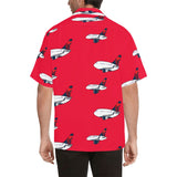 B-757/767 Mother D Red Hawaiian Shirt