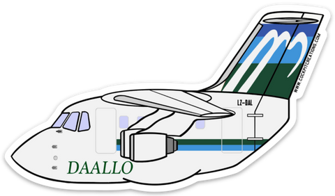 BAE 146 Daallo Sticker