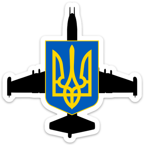 SU-25 Ukraine Sticker