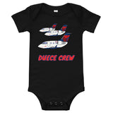 CRJ "Duece Crew" Baby short sleeve one piece