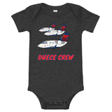 CRJ "Duece Crew" Baby short sleeve one piece