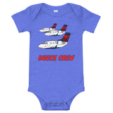 CRJ "Duece Crew" Baby short sleeve one piece