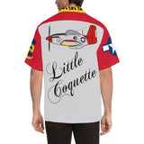 P-51 Harry Stewart Little Coquette Hawaiian Shirt