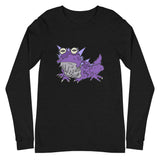 Purple HYPNOTOAD Unisex Long Sleeve Tee