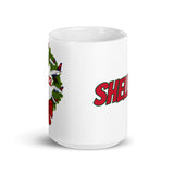 Christmas 2022 SHELLBELL White glossy mug