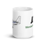 Caravan N543TC 3 White glossy mug