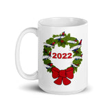 Christmas 2022 SHELLBELL White glossy mug