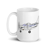 Caravan N543TC 2 White glossy mug