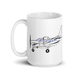 Caravan N543TC 3 White glossy mug