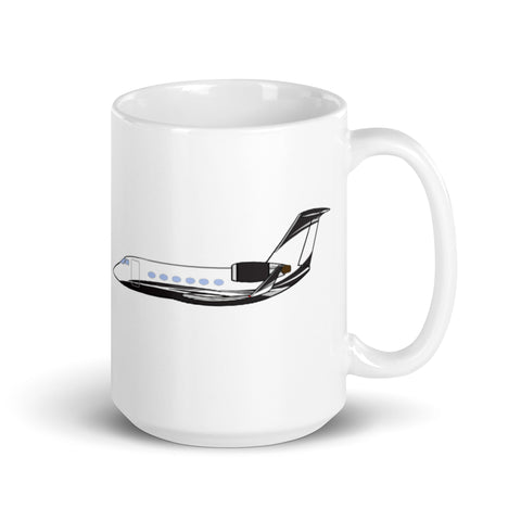 G-400 White glossy mug