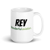 Citation N681WA 2 White glossy mug