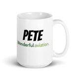 Citation N681WA 3 White glossy mug