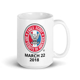 Parker Eagle White glossy mug