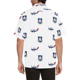 Civil Air Patrol Logo White Hawaiian Shirt
