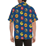 Yankee Lady Squadrons Navy Hawaiian Shirt