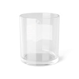 P-40 Shark and 48 Star Flag Bar Glass
