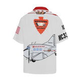 DC-3 Western Airlines Hawaiian Shirt