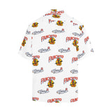 B-25 Panchito White Hawaiian Shirt