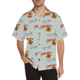 B-25 Panchito Silver Hawaiian Shirt