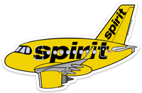 A 320 Spirit Sticker