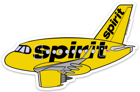 A 320 Spirit Sticker