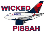 A 330 "Wicked Pisa" Mother D Sticker