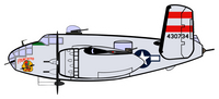 B-25 Panchito Sticker