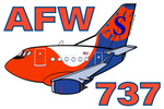 B-737 Sun Country AFW MTX Sticker