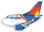 B-737 Max Allegiant Sticker