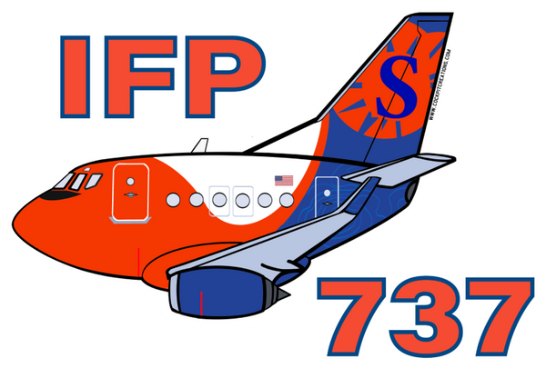 B-737 Sun Country IFP MTX Sticker