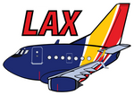 B-737 WN LAX Sticker