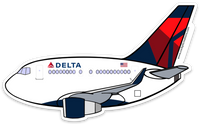 B-767 Mother D Sticker