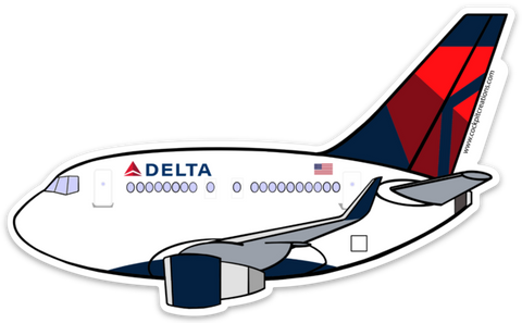 B-767 Mother D Sticker