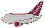 B-767 Omni Air Sticker