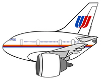 B-777 Tulip Sticker