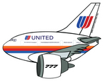 B-777 Tulip Sticker