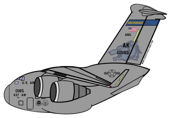 C-17 Anchorage Sticker