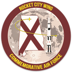 CAF Rocket City Logo Sticker