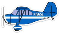 Piper Champ N1565E Magnet