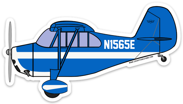 Piper Champ N1565E Sticker