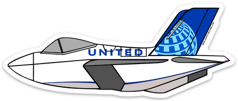 F-35 UA Sticker