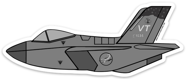 F-35 Lightning II Vermont ANG Sticker