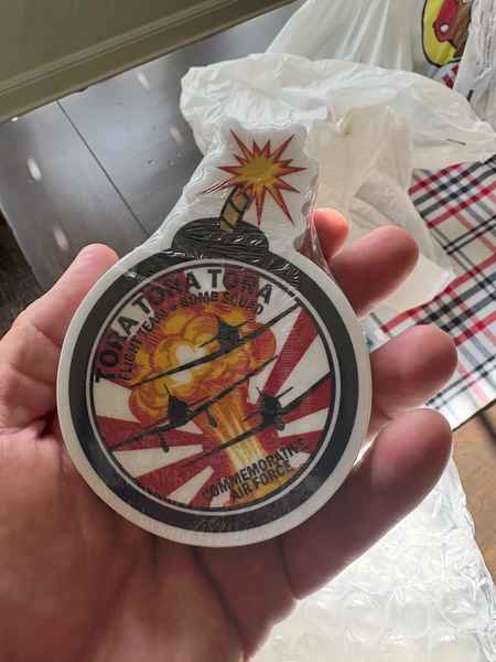 Tora Bomb Sticker