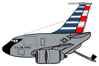KC-135 Stratotanker AA Sticker